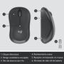 Imagem de Teclado e Mouse sem fio Logitech MK295 com Digitação e Clique Silencioso, Conexão USB, Pilhas Inclusas e Layout ABNT2 - 920-009793