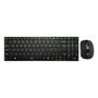 Imagem de Teclado e Mouse Sem Fio Multi Multimídia Slim 2.4Ghz ABNT2 Preto - TC202