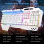 Imagem de Teclado e Mouse Sem Fio para Jogos LexonELEC K680 RGB