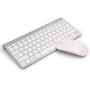 Imagem de Teclado e Mouse sem fio para para Computador e notebook  Teclado e mouse USB wireless para computador
