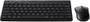 Imagem de Teclado e Mouse Sem Fio Rapoo 8000M Bluetooth e 2.4G (Ingles)