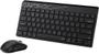 Imagem de Teclado e Mouse Sem Fio Rapoo 8000M Bluetooth e 2.4G (Ingles)