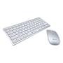 Imagem de Teclado E Mouse Sem Fio Slim Bluetooth Peining Fr-3001m