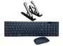 Imagem de Teclado E Mouse Sem Fio + Sup. Para Notebook/ Tablet Cor Preto