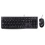 Imagem de Teclado e mouse USB com fio optico MK120 Logitech