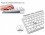 Imagem de Teclado e Mouse Wireless e Suporte Aluminio para Notebook e Tablet