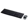 Imagem de Teclado e Mouse Wireless Logitech MK270 USB Preto e Cinza sem Fio