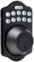 Imagem de Teclado Eletrônico Deadbolt Amazon Basics - Trava para Porta com Acabamento Fosco