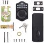 Imagem de Teclado Eletrônico Deadbolt Amazon Basics - Trava para Porta com Acabamento Fosco