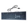 Imagem de Teclado essencial slim com fio tomate mte-o107