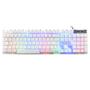 Imagem de Teclado evus gamer candy bco semi mecanico