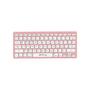 Imagem de Teclado FTX FTXB1000 BT Esp Ultra Slim Pink