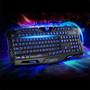 Imagem de Teclado Gamer 3 Cores Led Retroiluminado Usb Pc backlight