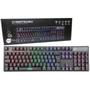 Imagem de Teclado Gamer Dazz Cybertronic Switch Content Blue Rainbow Preto - 625280