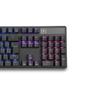 Imagem de Teclado Gamer Dazz Cybertronic Switch Content Blue Rainbow Preto - 625280