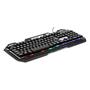 Imagem de Teclado Gamer de Membrana C3Tech, LED Multicor, USB 2.0, ABNT2, - KG-40BK - C3 tech