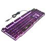 Imagem de Teclado Gamer EVUS Thunder TC-05 com LED ABNT2