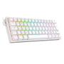 Imagem de Teclado Gamer Fizz Pro K616 Rgb Switch Brown - Branco