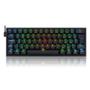 Imagem de Teclado Gamer Fizz Pro K616 Rgb Switch Brown - Preto