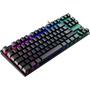 Imagem de Teclado Gamer Fortrek Fearless 80 TKL Membrana Prata Plug & Play Preto