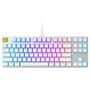 Imagem de Teclado Gamer Glorious Glo-GMMK-TKL-BRN-W RGB Branco - com Fio (Ingles)