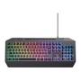 Imagem de Teclado Gamer GXTrust GXT 836 Evocx, USB 2.0, US, Preto - 24722