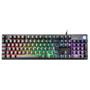 Imagem de Teclado Gamer HP USB LED com membrana RGB Preto - HP K500F