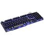 Imagem de Teclado Gamer Hydra 107 Teclas + 12 Multimídia com led Azul Sensação Tecla Mecanica - GT700