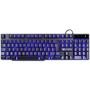 Imagem de Teclado Gamer Hydra 107 Teclas + 12 Multimídia com led Azul Sensação Tecla Mecanica - GT700