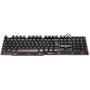 Imagem de Teclado Gamer Hydra 107 Teclas + 12 Multimídia Com Led Vermelho Sensacao Tecla Mecanica - Gt702