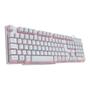 Imagem de Teclado gamer hydra branco semi mecanico vinik