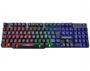 Imagem de Teclado Gamer K-mex Semi Mecânico LED RGB USB KM-5225