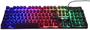 Imagem de Teclado gamer Knup  QWERTY português Brasil cor preto com luz RGB