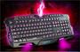 Imagem de Teclado Gamer Led Iluminado Usb C Fio 3 Cores Backlight M200