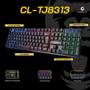 Imagem de Teclado Gamer Led Rainbow Jungle CL-TJ8313 Clanm