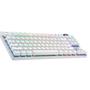 Imagem de Teclado Gamer Logitech G PRO X TKL Lightspeed RGB Mecânico Switch Tactile Branco US