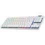 Imagem de Teclado Gamer Logitech G PRO X TKL Lightspeed RGB Mecânico Switch Tactile Branco US