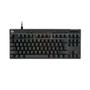 Teclado Gamer Logitech G PRO X TKL RAPID, Switches Magnético-analógicos, Modo Rapid Trigger, Layout US, Preto - 920-013131 Imagem de Teclado Gamer Logitech G PRO X TKL RAPID, Switches Magnético-analógicos, Modo Rapid Trigger, Layout US, Preto - 920-013131