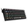 Imagem de Teclado Gamer Mecânico 60% Redragon Fizz RGB Switch Dust-Proof Brown