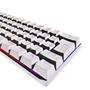 Imagem de Teclado Gamer Mecanico 60% ZOT Branco - Switch Outemu Blue Hhotswap - led RGB - Pcyes - PZWOHBLRGB