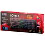 Imagem de Teclado Gamer Mecanico Elg FLKTM001 Flakes Power Royale - com Fio - Ingles - RGB - Ontemu - Preto