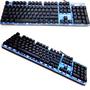 Imagem de Teclado Gamer Mecânico Iluminação Led Azul De Fundo Usb Alta Qualidade M500