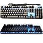 Imagem de Teclado Gamer Mecânico Iluminação Led Azul De Fundo Usb Alta Qualidade M500