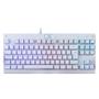 Imagem de Teclado Gamer Mecanico K568W-R PT-BLUE Redragon DARK AVENGER BCO RAINBOW