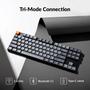 Imagem de Teclado Gamer Mecânico Keychron K1 Max Sem Fio Switch Brown