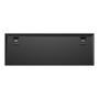 Imagem de Teclado gamer mecânico neologic precision dark  60% rainbow 61 teclas switch red preto cabo tipo c - predrk-red
