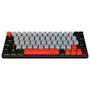 Imagem de Teclado Gamer Mecânico PCYes Kuromori, 60%, Switch Outemu Red, Keycaps Doubleshot, 64 Teclas, Layout ABNT2 - PTKM60RD