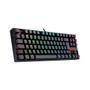 Imagem de Teclado Gamer Mecânico Redragon Kumara Pro, RGB, Switch Vermelho, ABNT2, Preto