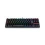 Imagem de Teclado Gamer Mecânico Redragon Kumara Pro, RGB, Switch Vermelho, ABNT2, Preto