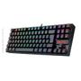 Imagem de Teclado Gamer Mecânico Redragon Kumara, RGB, Switch Blue, ABNT2, TKL, Preto - K552RGB-1 PT-BLUE